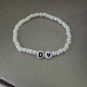 Letter D bracelet